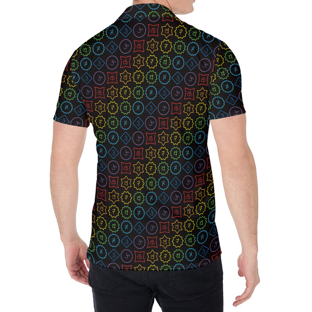 Reiki And The Seven Chakras Print Men's Shirt
