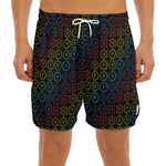 Reiki And The Seven Chakras Print Men's Split Running Shorts