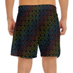 Reiki And The Seven Chakras Print Men's Split Running Shorts