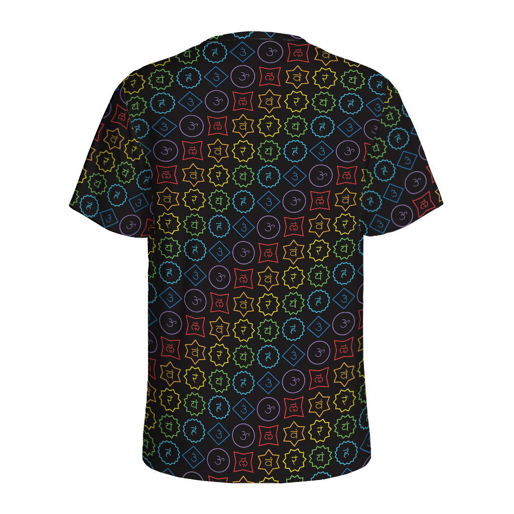 Reiki And The Seven Chakras Print Men's Sports T-Shirt