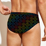 Reiki And The Seven Chakras Print Men's Swim Briefs