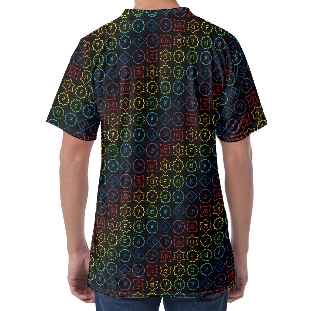 Reiki And The Seven Chakras Print Men's Velvet T-Shirt