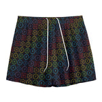 Reiki And The Seven Chakras Print Mesh Shorts