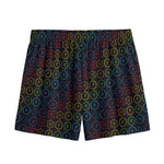 Reiki And The Seven Chakras Print Mesh Shorts
