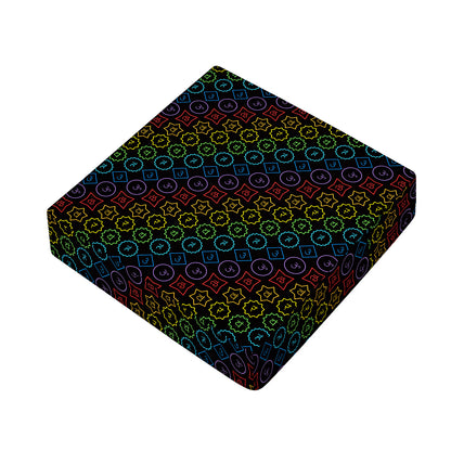 Reiki And The Seven Chakras Print Outdoor Seat Cushion Cover