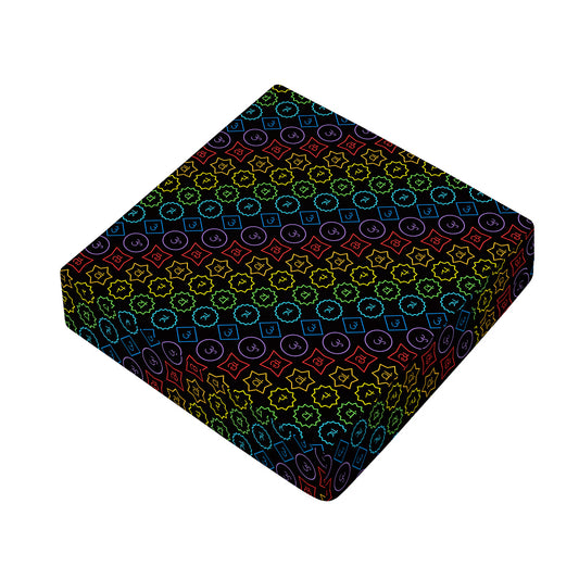 Reiki And The Seven Chakras Print Outdoor Seat Cushion Cover