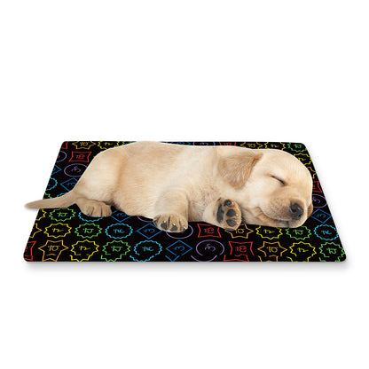 Reiki And The Seven Chakras Print Pet Cooling Mat Cover