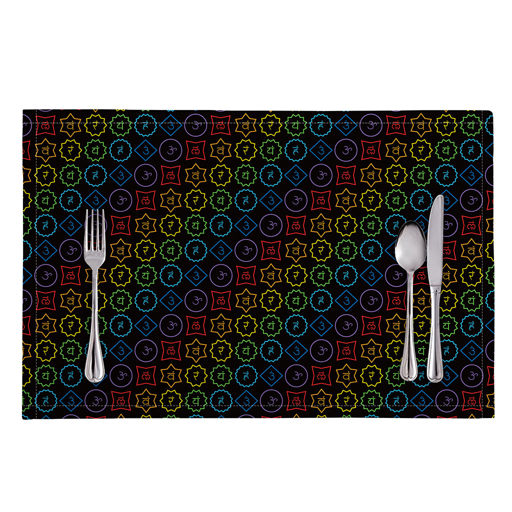 Reiki And The Seven Chakras Print Placemat