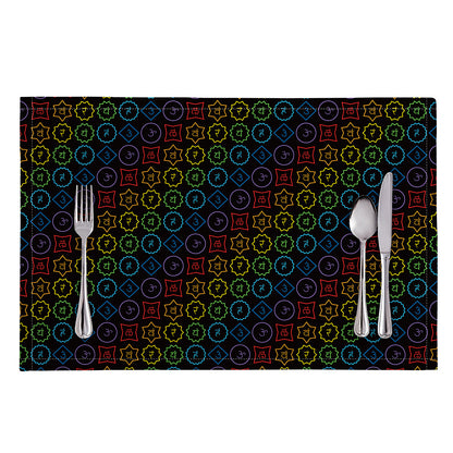 Reiki And The Seven Chakras Print Placemat