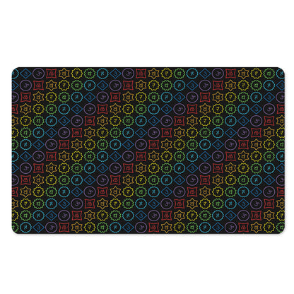 Reiki And The Seven Chakras Print Polyester Doormat
