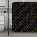 Reiki And The Seven Chakras Print Polyester Shower Curtain