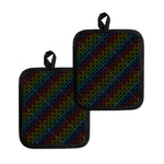 Reiki And The Seven Chakras Print Pot Holders