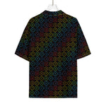 Reiki And The Seven Chakras Print Rayon Hawaiian Shirt