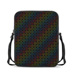 Reiki And The Seven Chakras Print Rectangular Crossbody Bag
