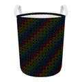 Reiki And The Seven Chakras Print Round Laundry Basket