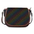 Reiki And The Seven Chakras Print Saddle Bag