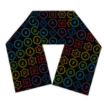 Reiki And The Seven Chakras Print Scarf