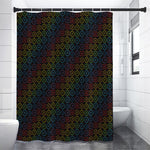 Reiki And The Seven Chakras Print Shower Curtain
