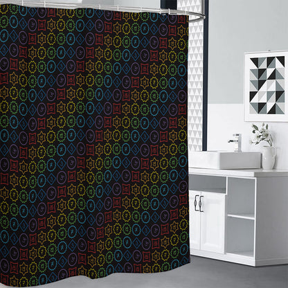 Reiki And The Seven Chakras Print Shower Curtain