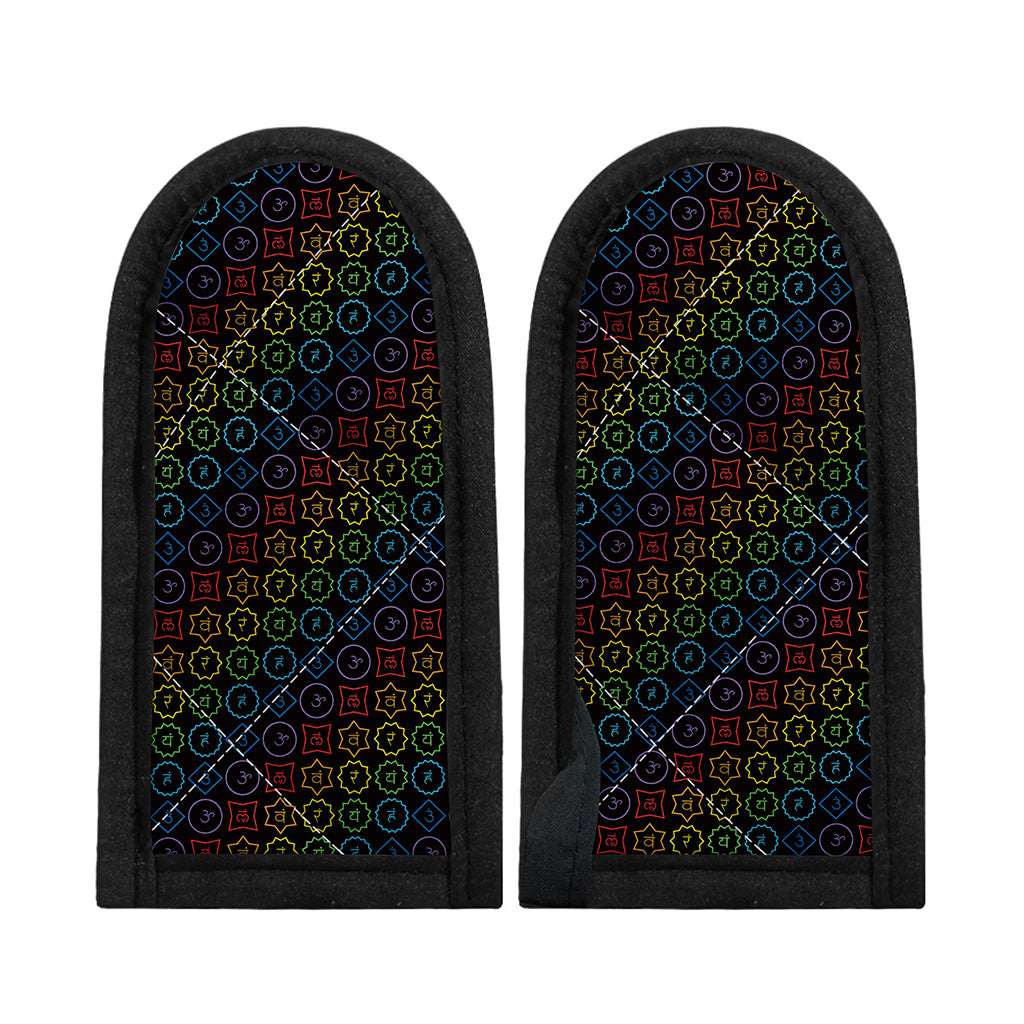 Reiki And The Seven Chakras Print Skillet Handle Cover