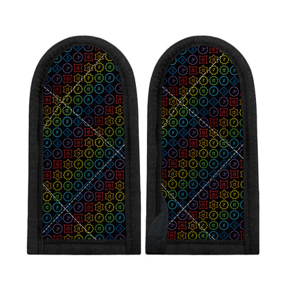 Reiki And The Seven Chakras Print Skillet Handle Cover