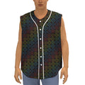 Reiki And The Seven Chakras Print Sleeveless Baseball Jersey