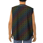 Reiki And The Seven Chakras Print Sleeveless Baseball Jersey