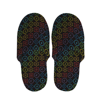 Reiki And The Seven Chakras Print Slippers