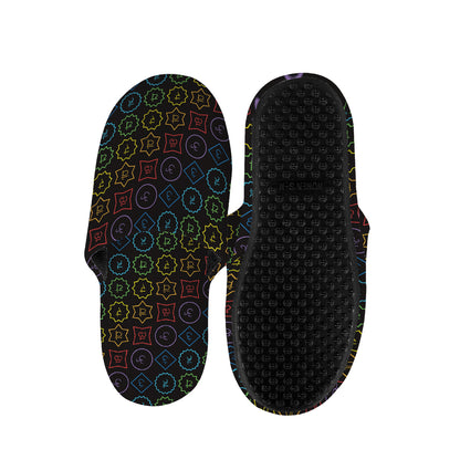 Reiki And The Seven Chakras Print Slippers