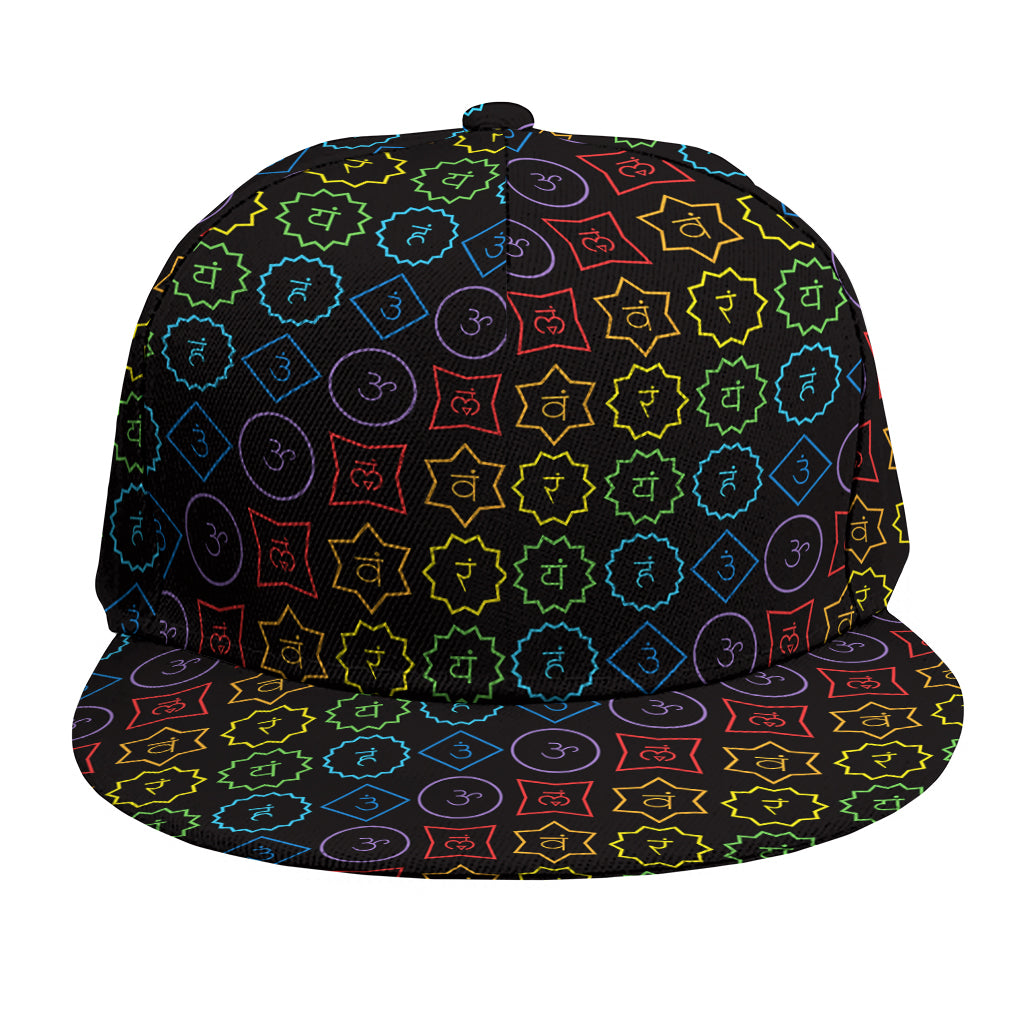 Reiki And The Seven Chakras Print Snapback Cap