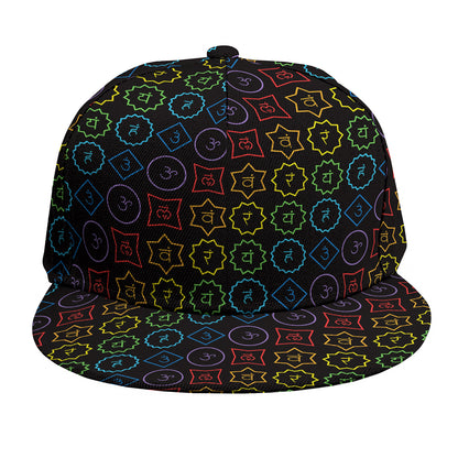 Reiki And The Seven Chakras Print Snapback Cap