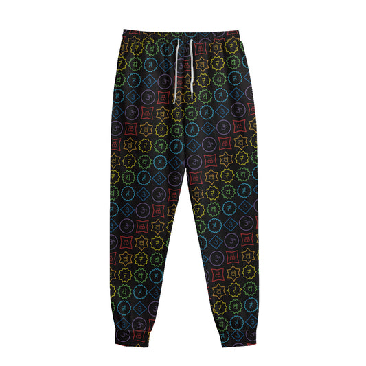 Reiki And The Seven Chakras Print Sweatpants