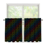 Reiki And The Seven Chakras Print Tier Curtains