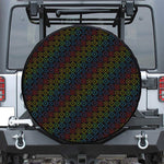 Reiki And The Seven Chakras Print Tire Cover