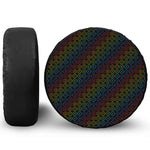 Reiki And The Seven Chakras Print Tire Cover