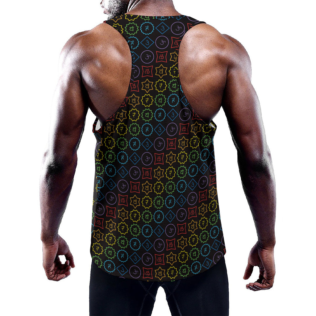 Reiki And The Seven Chakras Print Training Tank Top