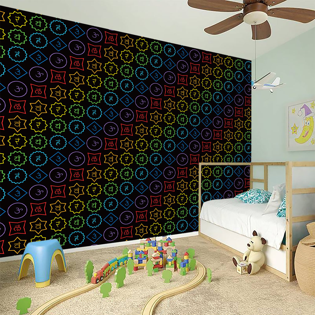 Reiki And The Seven Chakras Print Wall Sticker