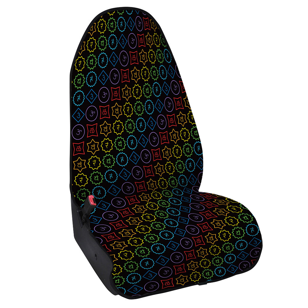Reiki And The Seven Chakras Print Waterproof Car Seat Cover