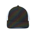 Reiki And The Seven Chakras Print White Mesh Trucker Hat