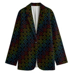Reiki And The Seven Chakras Print Women's Blazer