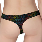 Reiki And The Seven Chakras Print Women's Thong