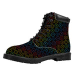 Reiki And The Seven Chakras Print Work Boots