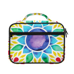 Reiki Chakra Flower Print Briefcase Bible Bag