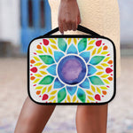 Reiki Chakra Flower Print Classic Bible Case
