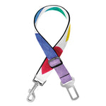 Reiki Chakra Flower Print Dog Seat Belt