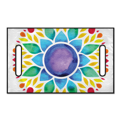 Reiki Chakra Flower Print Golf Cart Seat Cover