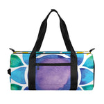 Reiki Chakra Flower Print Gym Bag