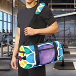 Reiki Chakra Flower Print Gym Bag