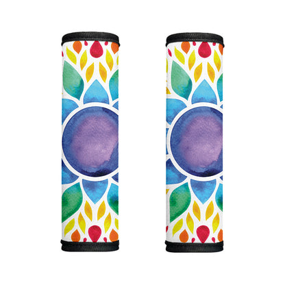 Reiki Chakra Flower Print Handle Covers