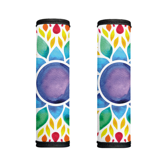 Reiki Chakra Flower Print Handle Covers